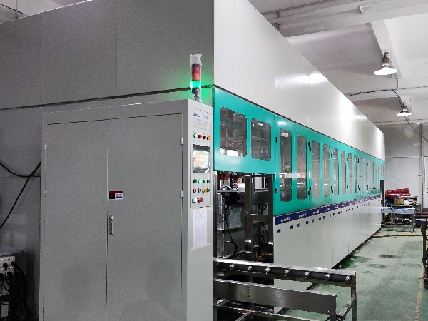 全自動電容殼鋁殼超聲波清洗機