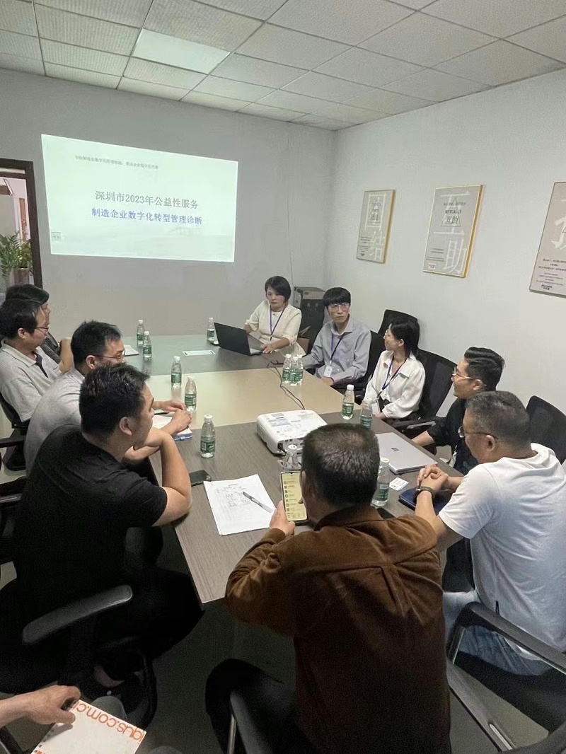 云訊通對(duì)金泰瀛公司進(jìn)行數(shù)字化轉(zhuǎn)型現(xiàn)場(chǎng)會(huì)議